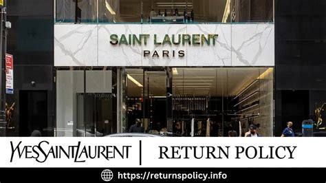 ysl store refund policy|YSL contact.